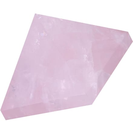1PC Pyramide en Quartz Rose Cristal Rose Sculptures Figurines Décoration de Maison Article d'Ameublement gray