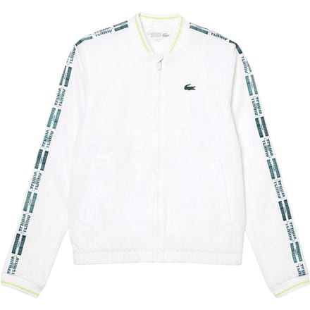 Lacoste Dames-T-shirt met opdruk, standaardpasvorm (Wit)