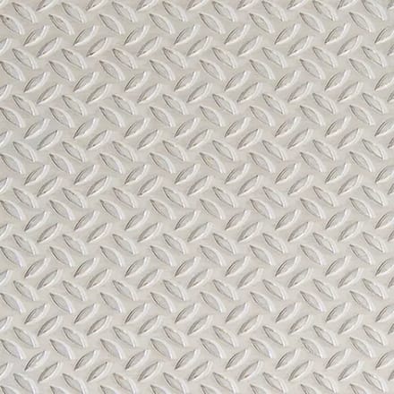 Alberts Structuurplaat - Aluminium - Natuur - Antislip Gerstekorrel - 200x500x1,5mm