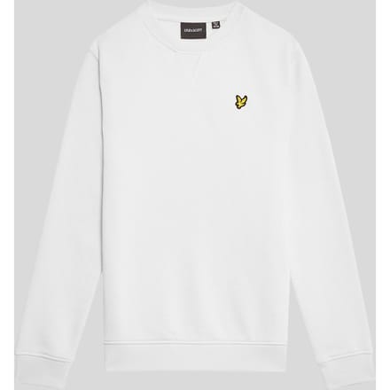 Lyle & Scott Jongens Klassieke Ronde Hals Sweatshirt - Wit