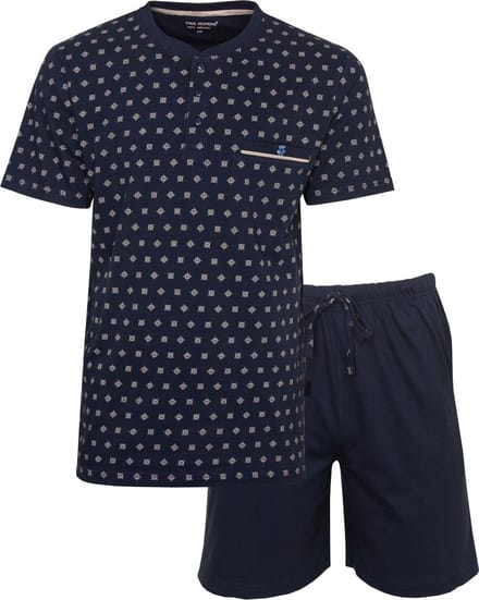Paul Hopkins Heren Shortama Blauw PHSAH1101A - Maten: S