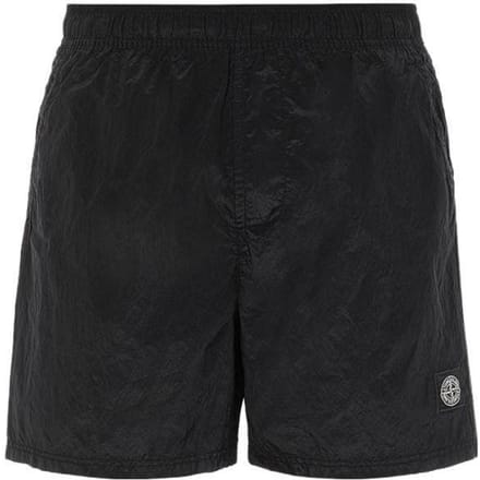 Short de bain Stone Island Noir Homme Maillot de bain 1015B0943-A0029 S