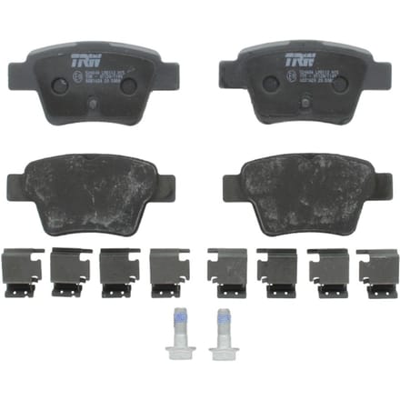 Remblokset TRW GDB1620, achter