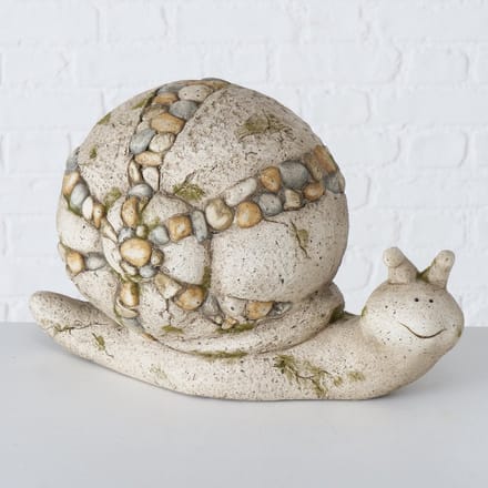 Slak - XL - Decoratie - Grijs - 45cm