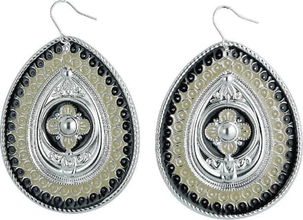Behave - Oorhangers vintage design - elegante retro sieraden