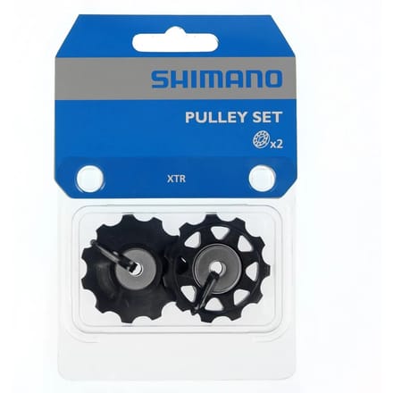Shimano Derailleurwielset Xtr Rd-m970/m971 Staal 9s 2 Stuks