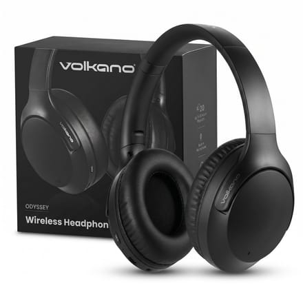 Volkano Odyssey Draadloze koptelefoon – ANC – Zwart