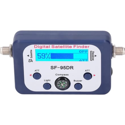 Digitale Satellietsignaalzoeker 950?2150MHz LCD-scherm met achtergrondverlichting Draagbare Satellietzoeker