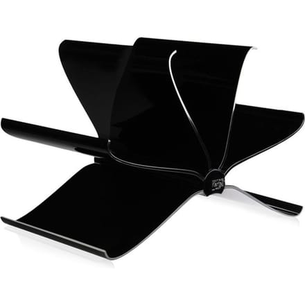 Kartell Front Page tijdschriftenhouder - zwart glanzend