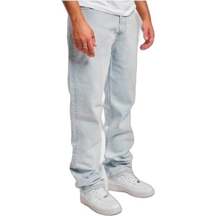 DEF - Kant Straight Fit Broek - Taille, 38 inch - Blauw