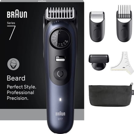 Braun BT Styler BT7520 Baardtrimmer - 1 stuk - 5-in-1 trimmer - 39 lengte-instellingen - LED-display