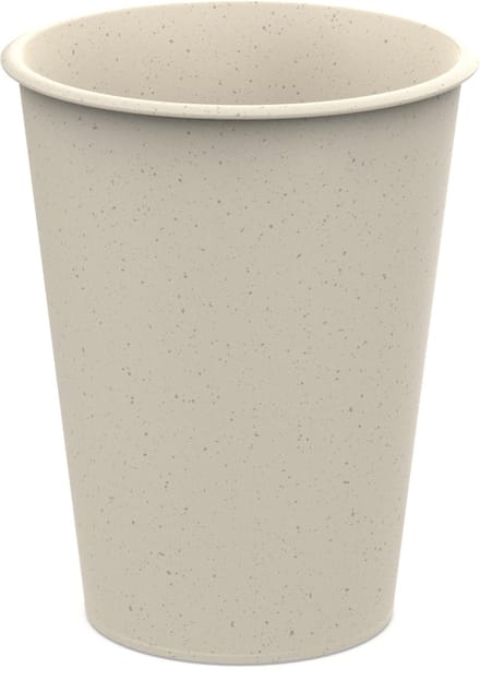Herbruikbare koffiebeker CirculCup 180ml beige - Automatenbeker - Doos 660 stuks
