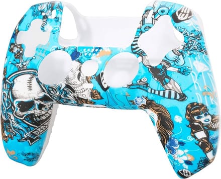 Jumada's - Gamecontroller beschermhoes - Siliconen Skin - Blauw - Geschikt voor PS5 controller
