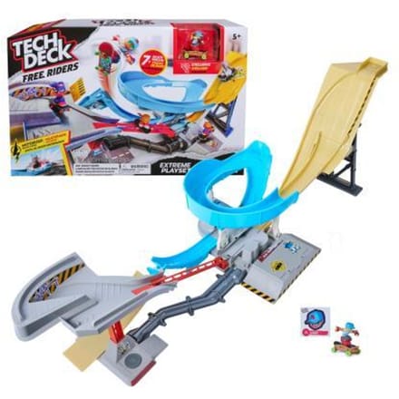Spinmaster Tech Deck – Free Riders – Extreme Playset Fingerboards