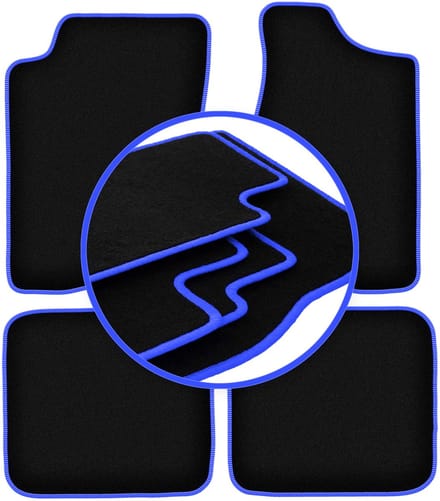 CARLUX-BLUE automatten voor: Audi 80 B3 sedan (1986-1991)