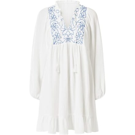 ESMARA Mousseline dames tuniekjurk (wit, S (36/38))