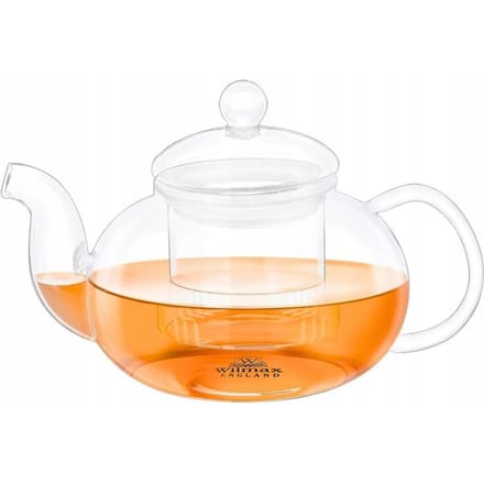 Wilmax Theepot Thermoglas met Filter 1200ml WL-888815/A