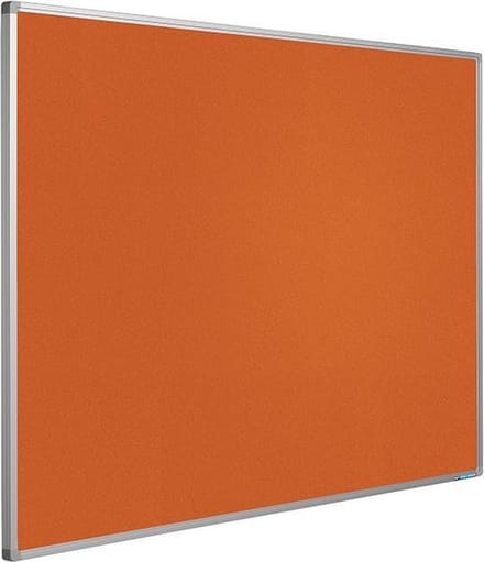 Prikbord Softline profiel 16mm bulletin Oranje - 45x60cm
