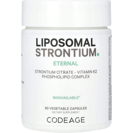 Liposomaal Strontium, 90 Plantaardige Capsules