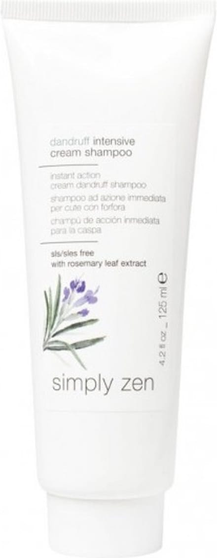 Simply Zen dandruff intensive cream shampoo 125 ml - Normale shampoo - Voor Alle haartypes