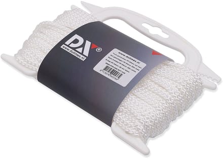 Dulimex Gevlochten Touw – 2 mm Wit – 20 Meter – Polypropyleen