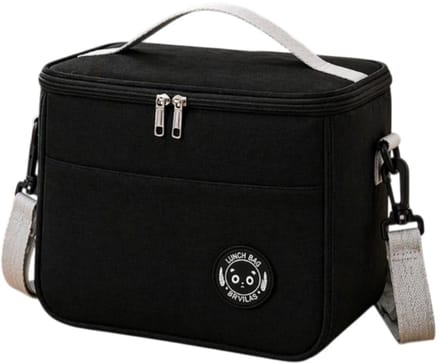 Han-Bar® GEÏSOLEERDE LUNCHTAS - Zwart - 25x18x14 - 6 liter