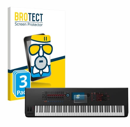 BROTECT - Screenprotector voor Yamaha Montage 8 - Folie Beschermfolie Beschermglas matte 3 Stuks