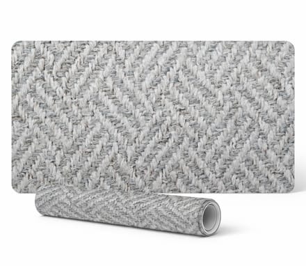 Bureauonderlegger voor toetsenbord en accessoires, visgraatstof, 90x45 cm