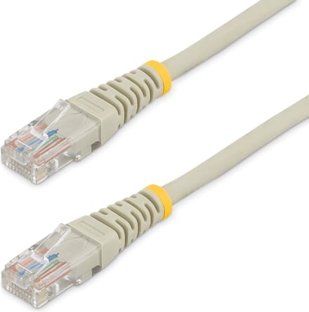 StarTech.com 3 ft Gray Molded Category 5e (350 MHz) UTP Patch Cable