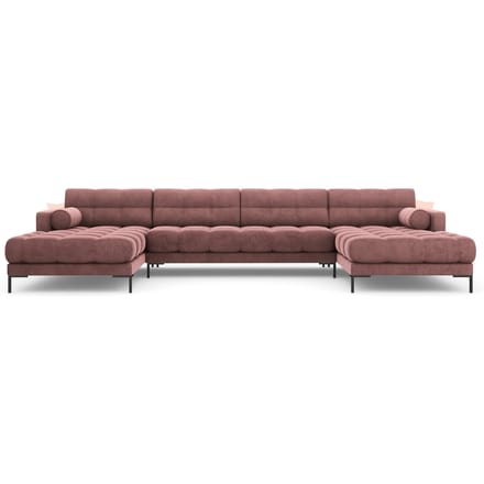 U-hoekbank Bali velvet | Cosmopolitan Design