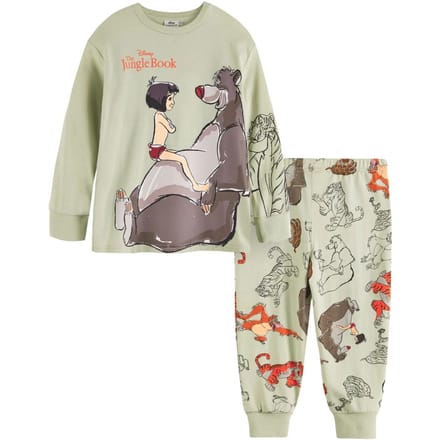 Ensemble Pyjama Enfant Livre de la Jungle 2-3 Years vert