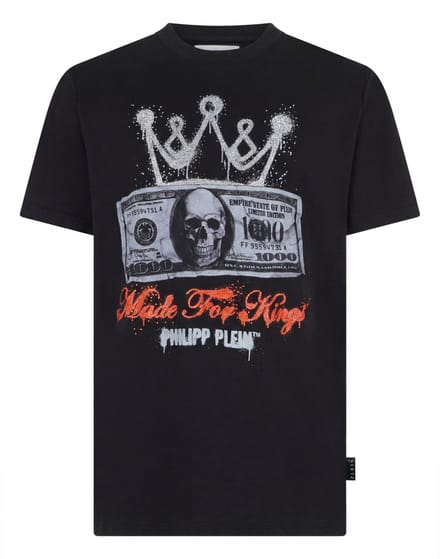 T-Shirt Met Ronde Hals En Korte Mouwen
