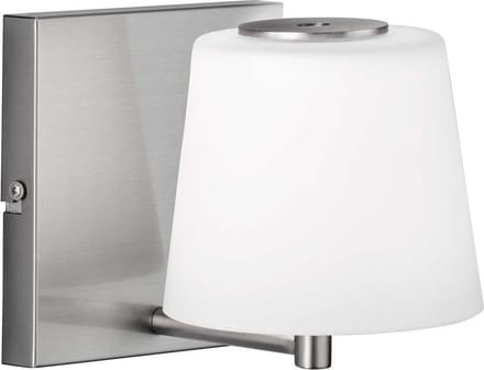 TRIO - Wandlamp Genk Nikkel 17 cm