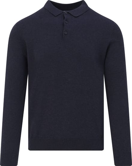 The BLUEPRINT Premium Polo Heren Donkerblauw
