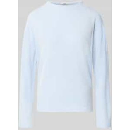 Relaxed fit sweatshirt met Opstaande kraag Model 'Serata'