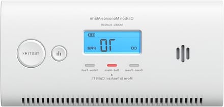 Koolmonoxidemelder - CO-detector - Veilige Woning - 10 Jaar Levensduur - 135 x 65 cm - Wit