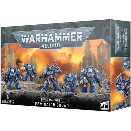 Figurine Games Workshop Warhammer 40k - Space Marines Escouade de Terminators