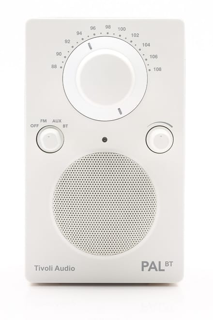 Tivoli Audio - PAL BT - Draagbare radio met FM, AM en Bluetooth - White