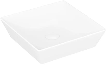 DutchLine - Keramische Waskom Vierkant - Wit - 400x107mm