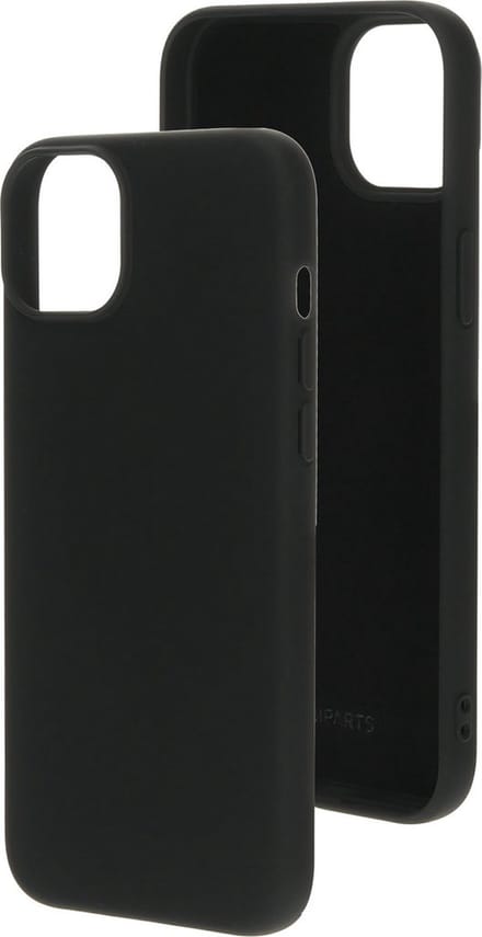 Mobiparts hoesje geschikt voor de Apple iPhone 15 Plus - Siliconen - Zwart