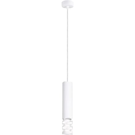Sollux Lighting Hanglamp Liro - GU10 - wit - staal - 8x8x125cm