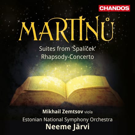 Estonian National Symphony Orchestra, Neeme Järvi - Martinů: Suites from 'Spalicek'/Rhapsody Concerto (CD)
