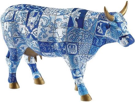 CowParade - Cow Ora Poix Large - Marcos Hass Horn