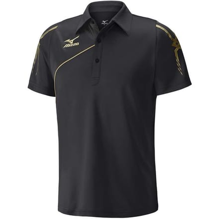 Mizuno DryLite Heren Zwart Poloshirt