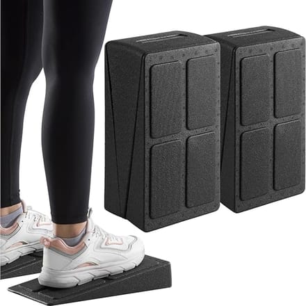 Famanu - Set 2 quat wedges – Van PPE schuim – 31 x 16 cm – Voor squats en stretching