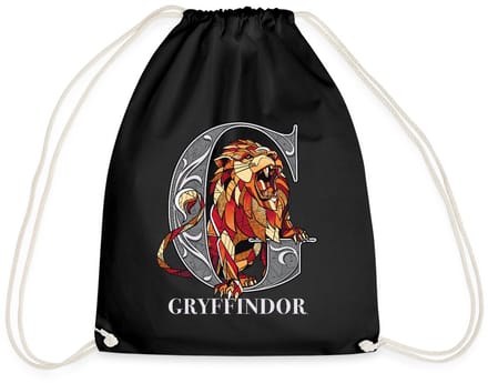 Harry Potter Gryffindor Coat of Arms Monochrome Gymtas