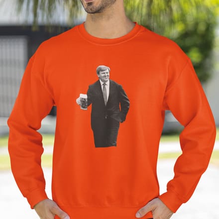Oranje Koningsdag Trui Willy M