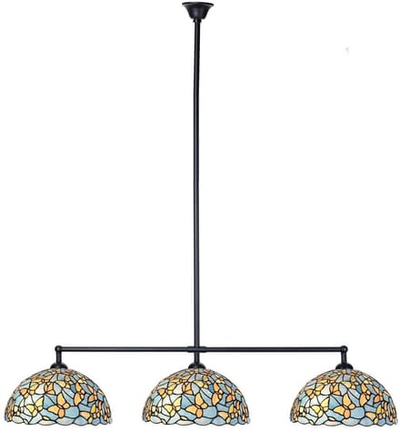 Tiffany T-lamp 3 lichts Fly Away Ø 35 - Art Deco Trade