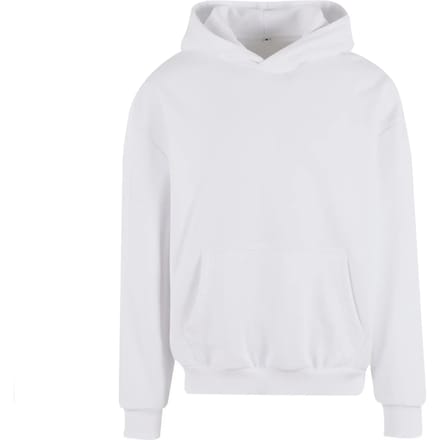 Build Your Brand - Ultra Heavy Oversized Hoodie - White maat L