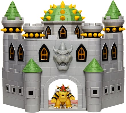 Jakks Super Mario 2.5 Inch Deluxe Playset Bowser's Castle